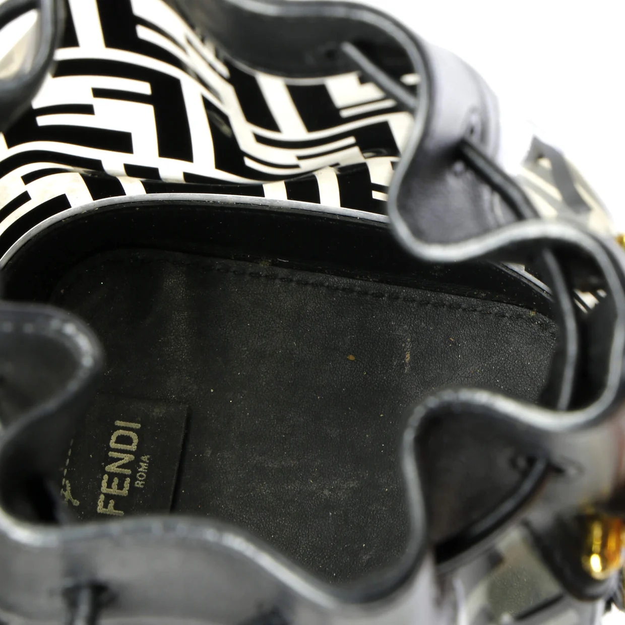 Mon Tresor Bucket Bag Zucca PU Mini - Deep Luxury