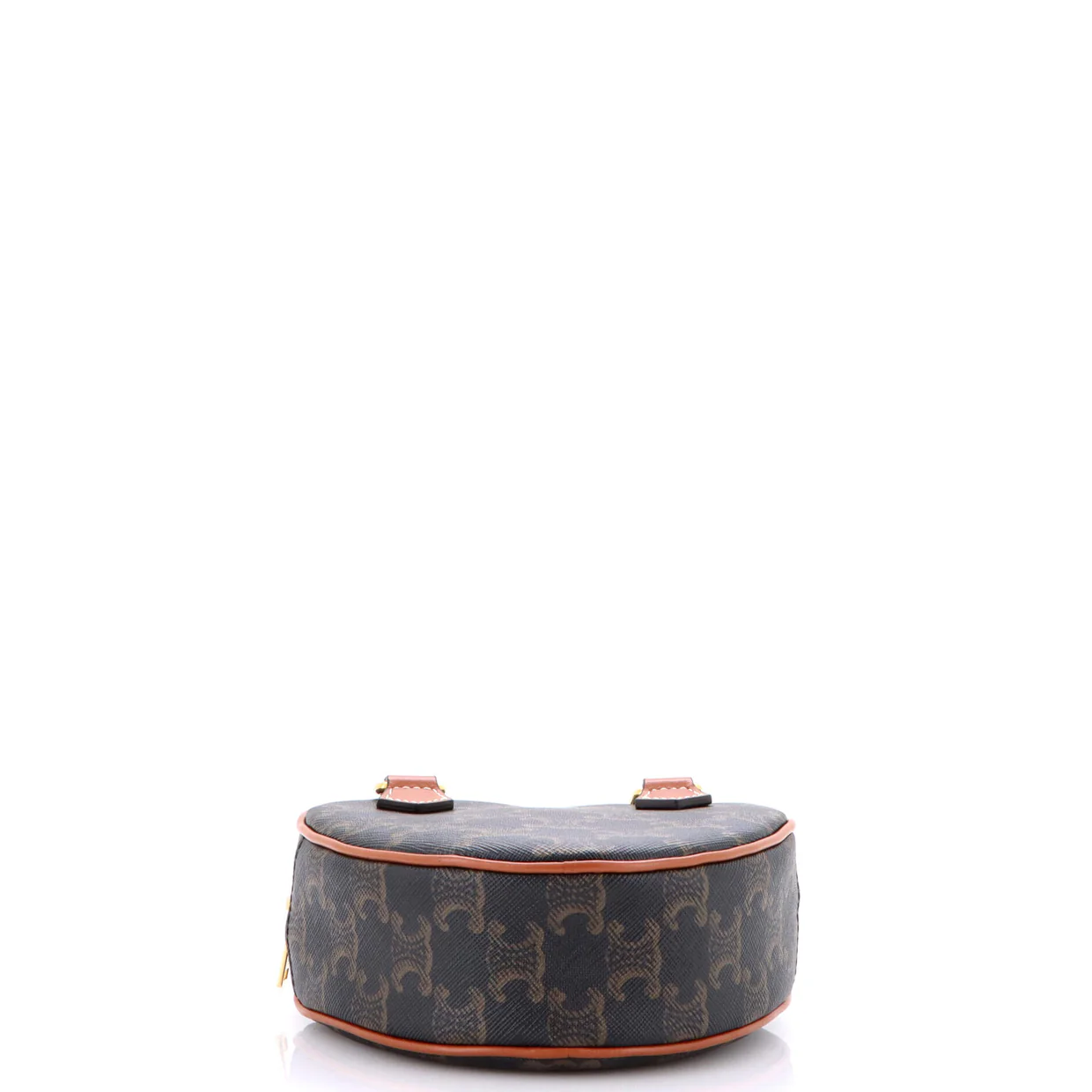 Heart Bag Triomphe Coated Canvas Medium - Deep Luxury