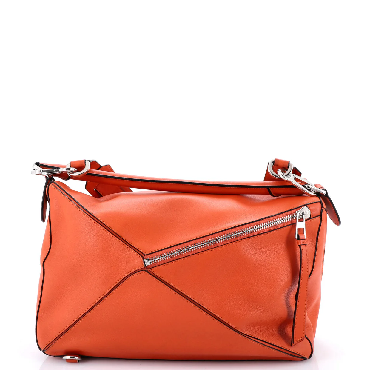 Puzzle Bag Leather Large - Deep Luxury