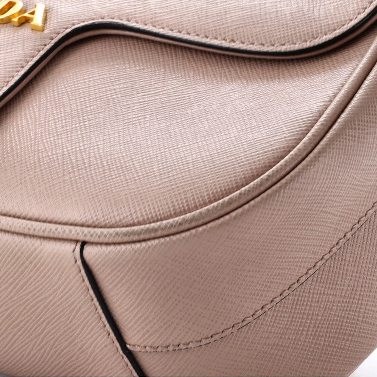 Pattina Flap Shoulder Bag Saffiano Leather Small - Deep Luxury