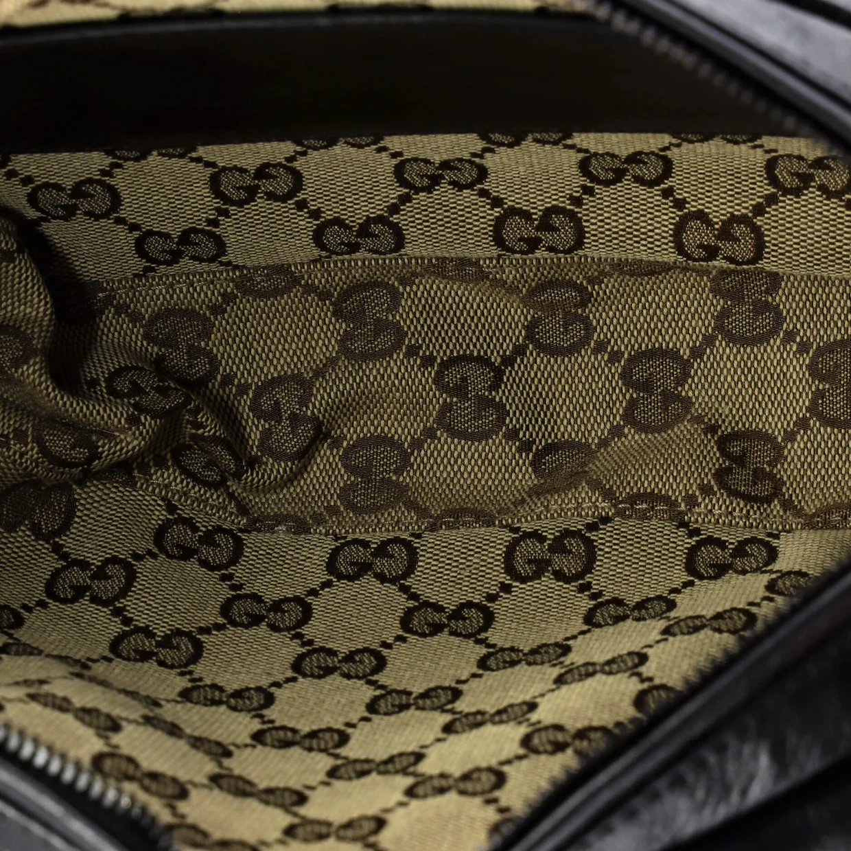 Tonal Double G Shoulder Bag Leather - Deep Luxury