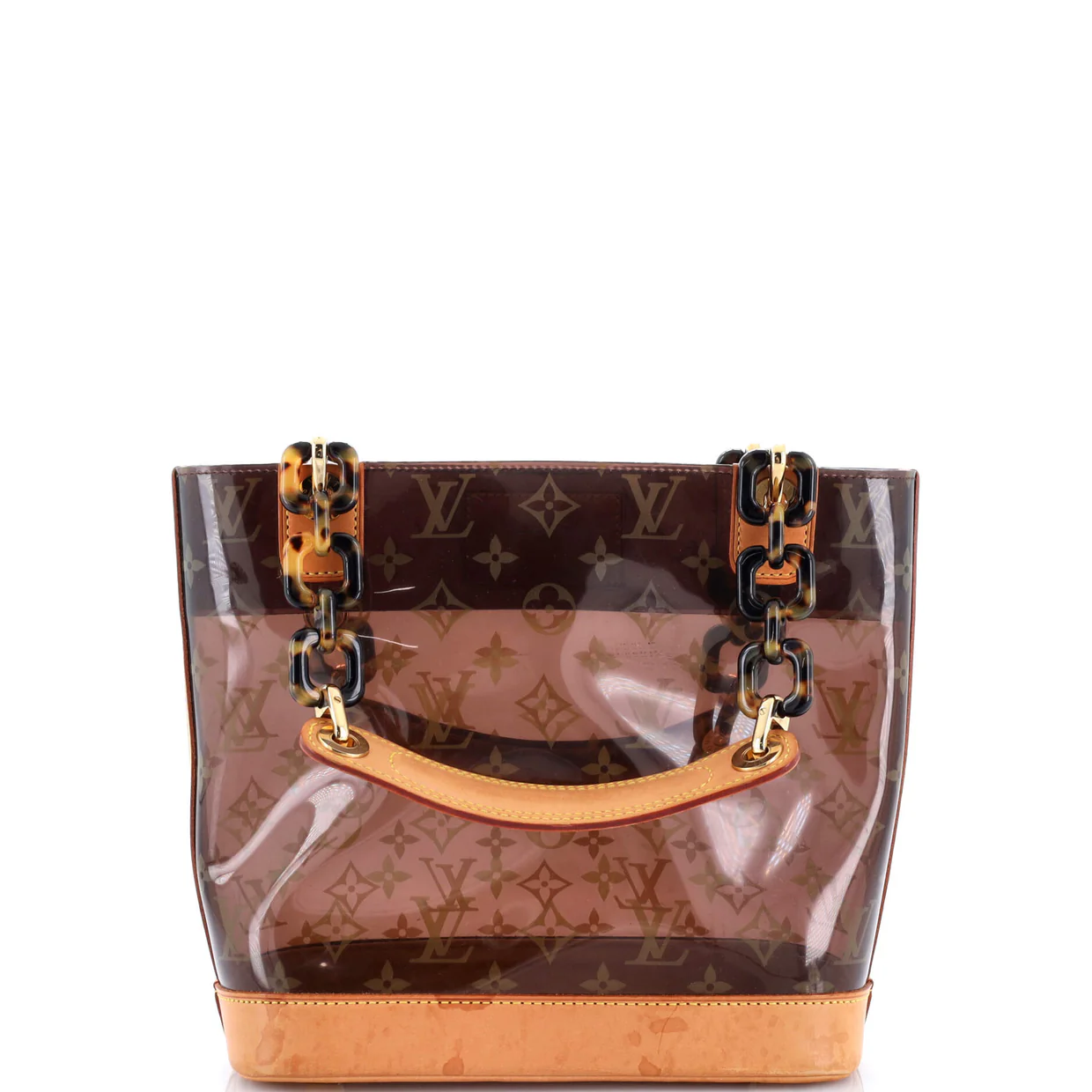 Sac Ambre Handbag Monogram Vinyl PM - Deep Luxury