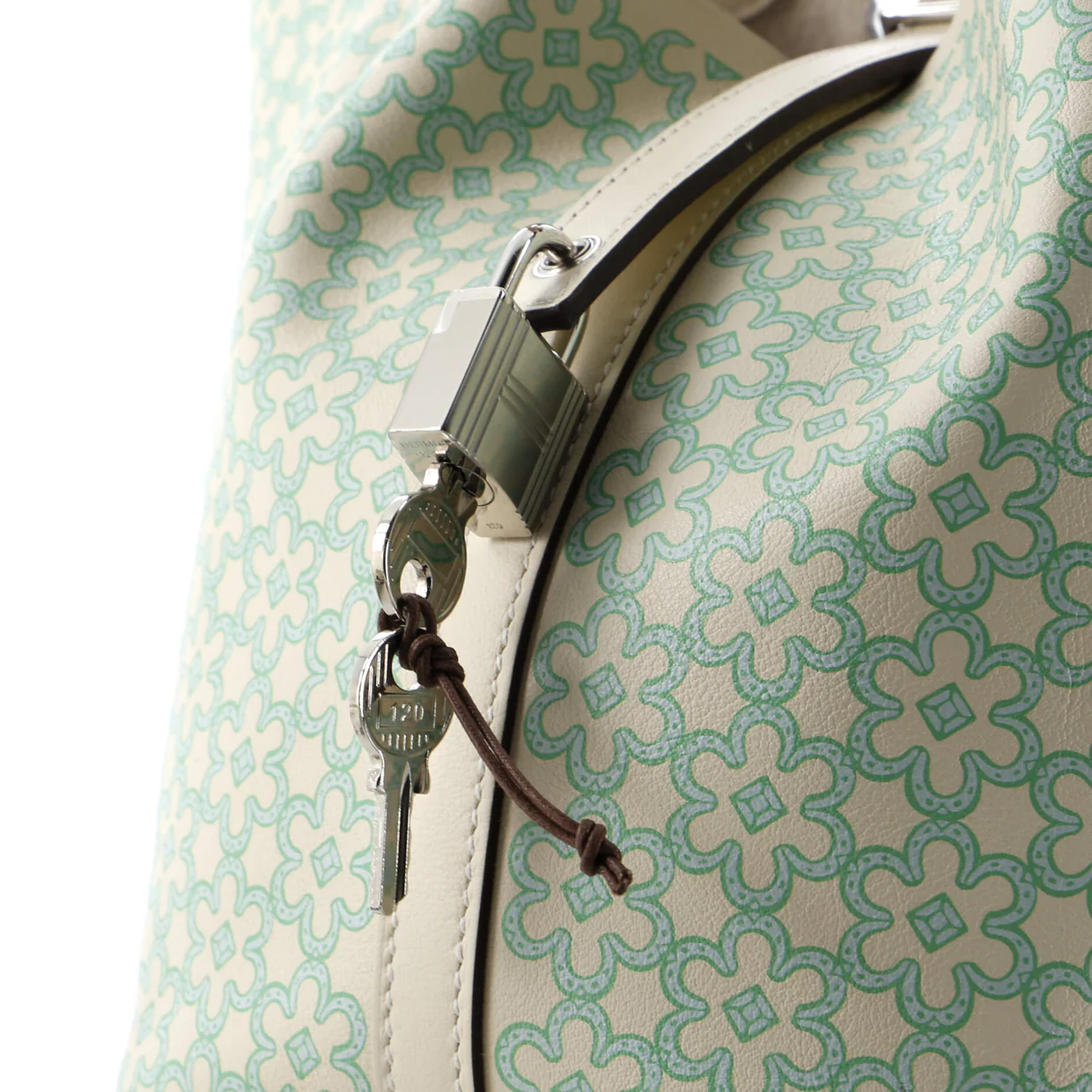 Picotin Lock Bag Lucky Daisy Printed Swift PM - Deep Luxury