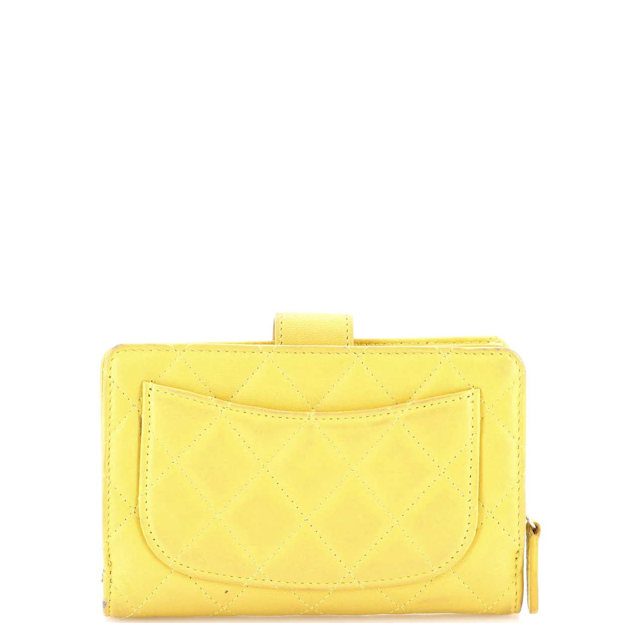 CC French Wallet Quilted Lambskin - Deep Luxury