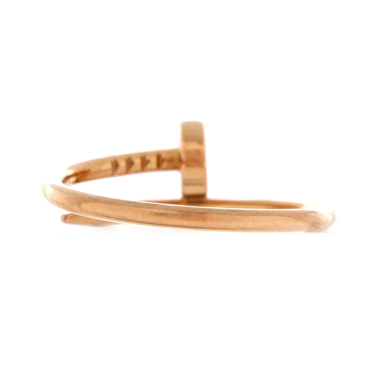 Juste un Clou Ring 18K Rose Gold Small - Deep Luxury