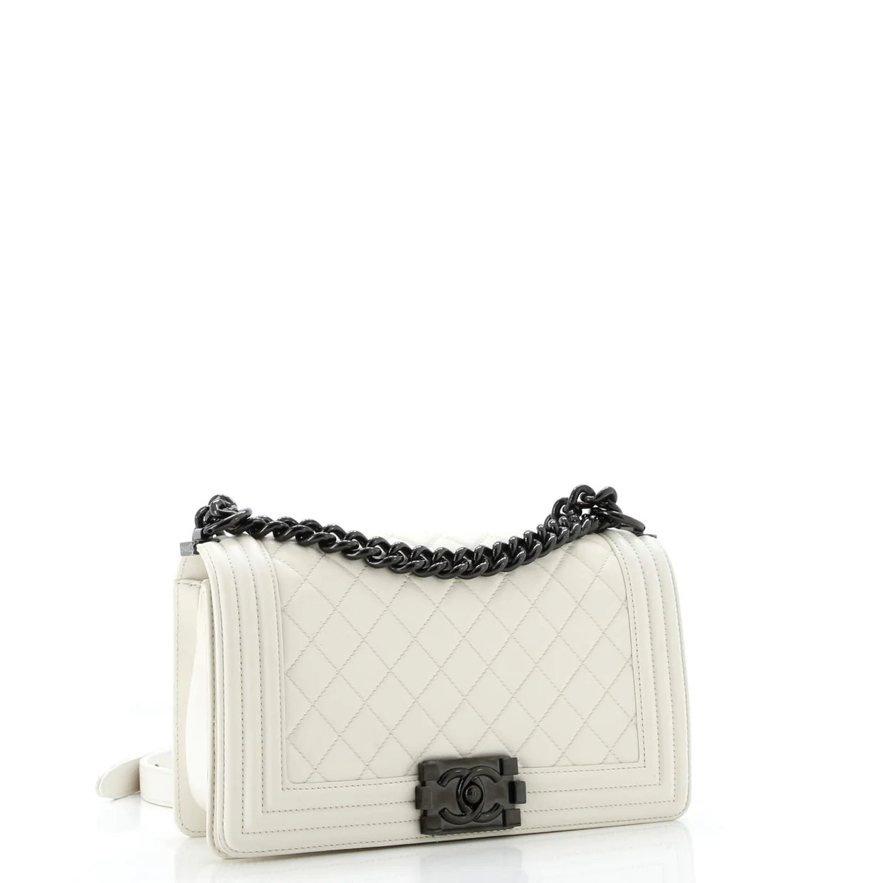 Boy Flap Bag Quilted Lambskin Old Medium - Deep Luxury