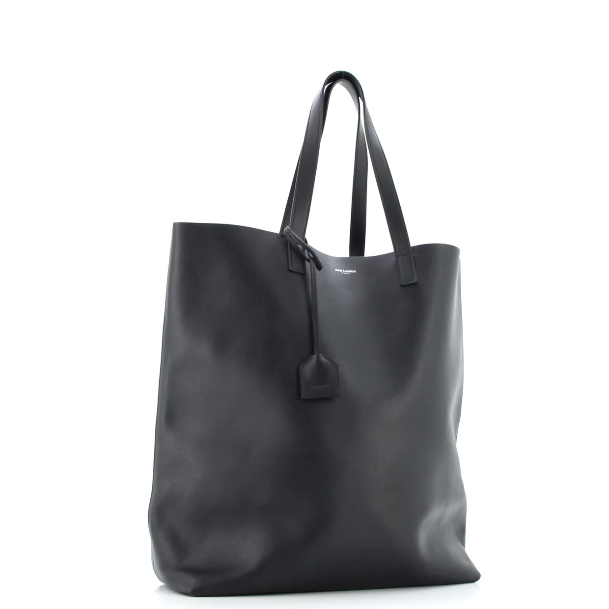 Shopper Tote Leather Tall - Deep Luxury
