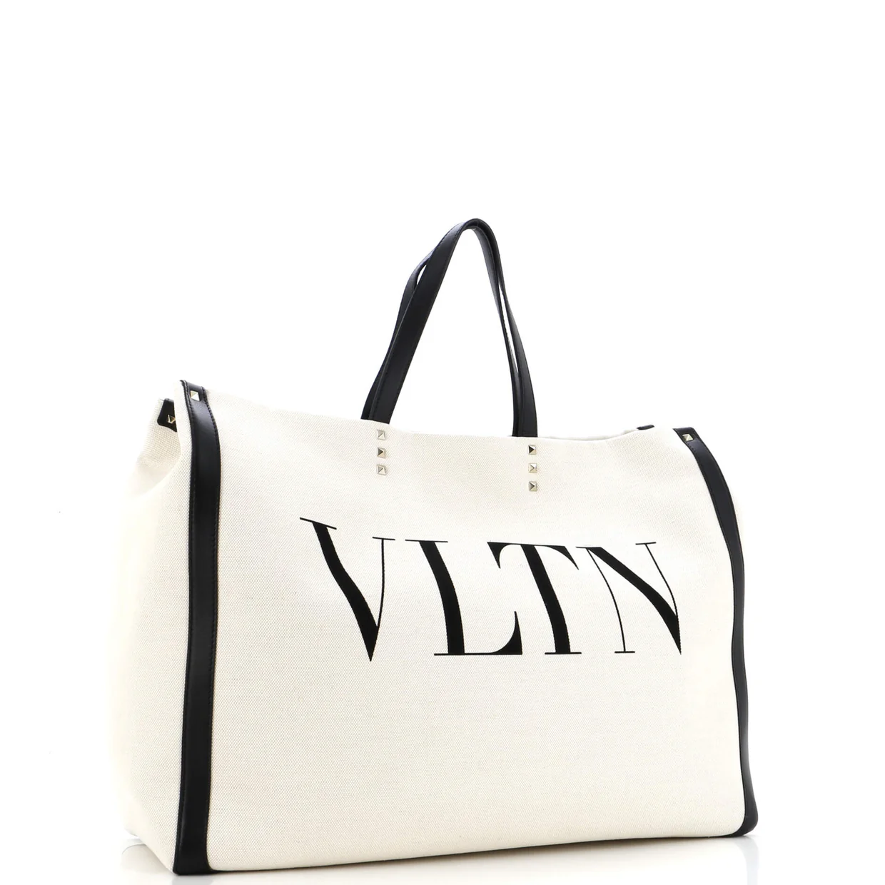 Grande Plage VLTN Tote Canvas Large - Deep Luxury