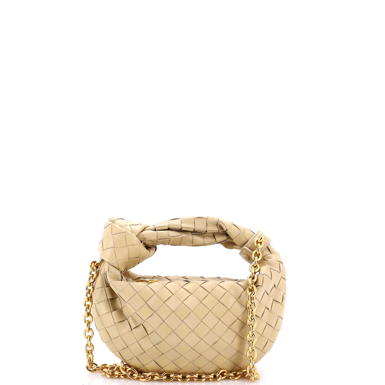 BV Jodie Chain Hobo Intrecciato Nappa Mini - Deep Luxury