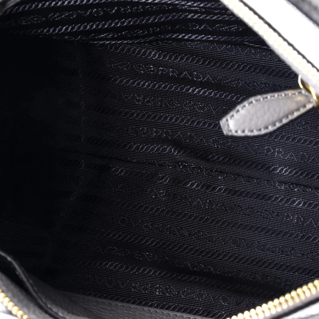 Dual Strap Zip Tote Vitello Daino Small - Deep Luxury