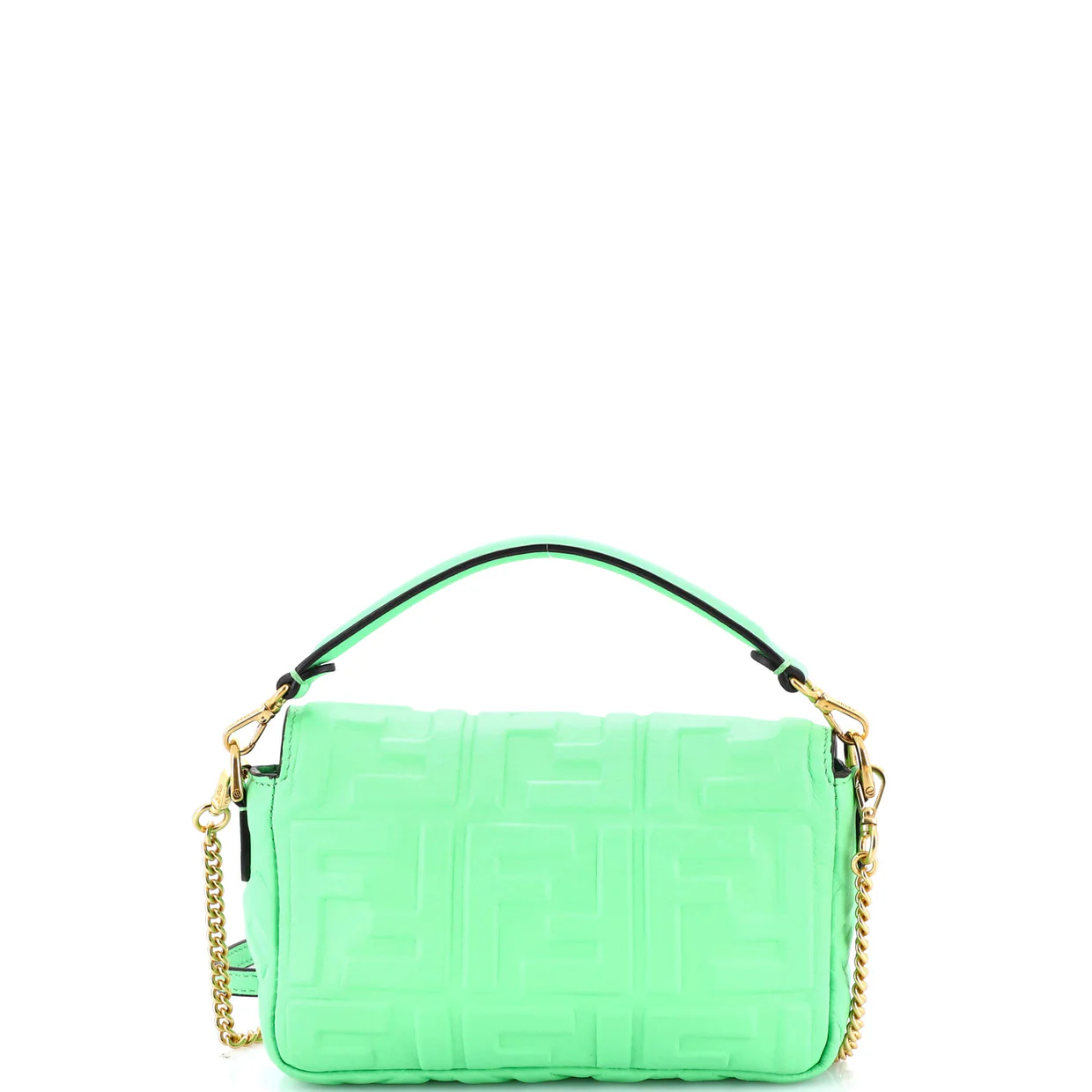 Baguette NM Bag Zucca Embossed Leather Mini - Deep Luxury