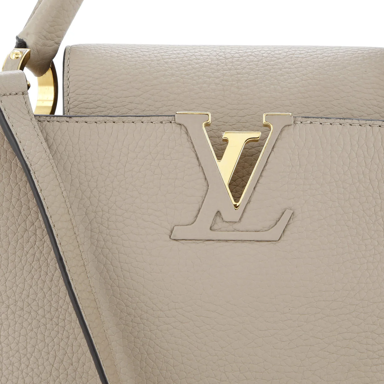 Capucines Bag Leather PM - Deep Luxury