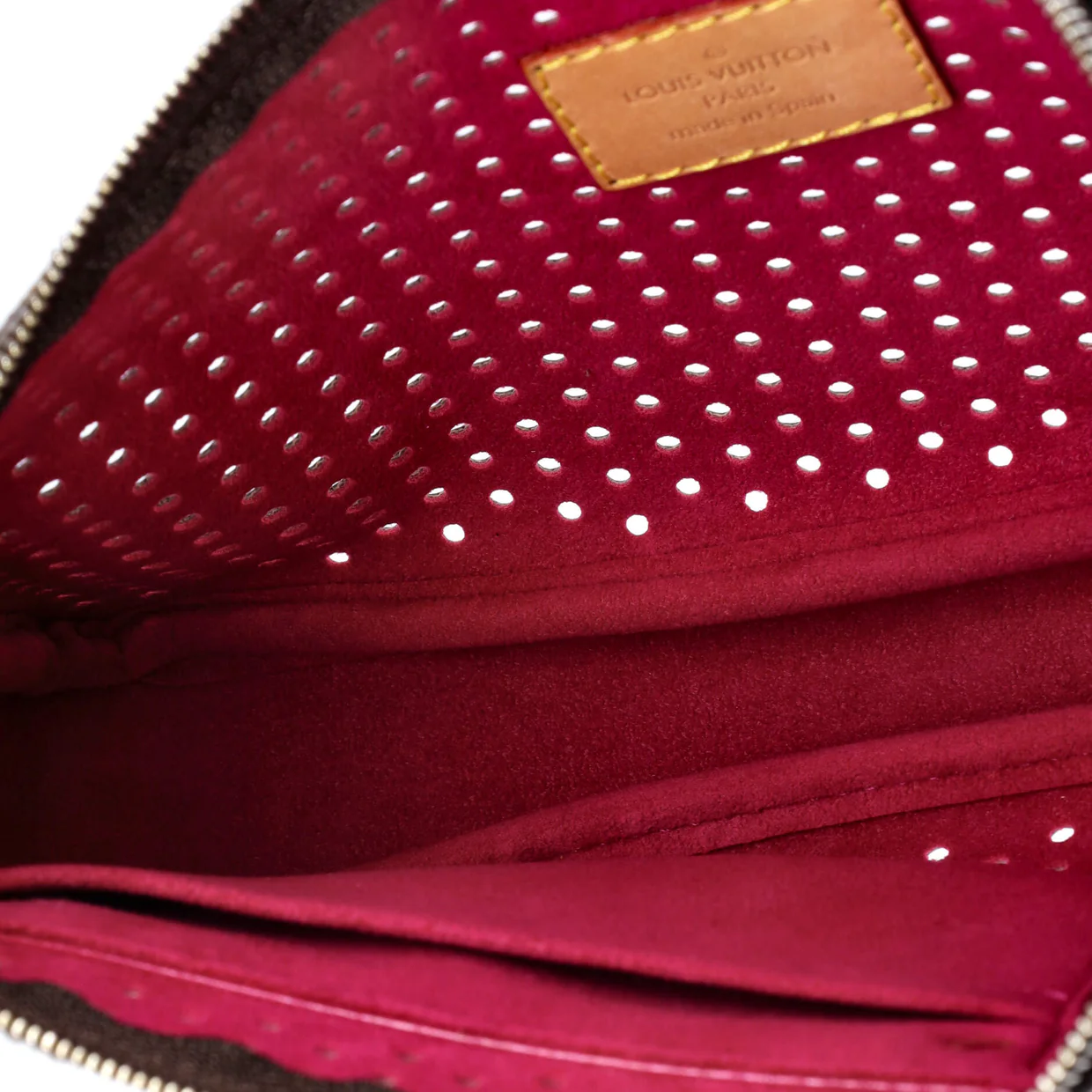 Pochette Accessoires Perforated Monogram Canvas - Deep Luxury