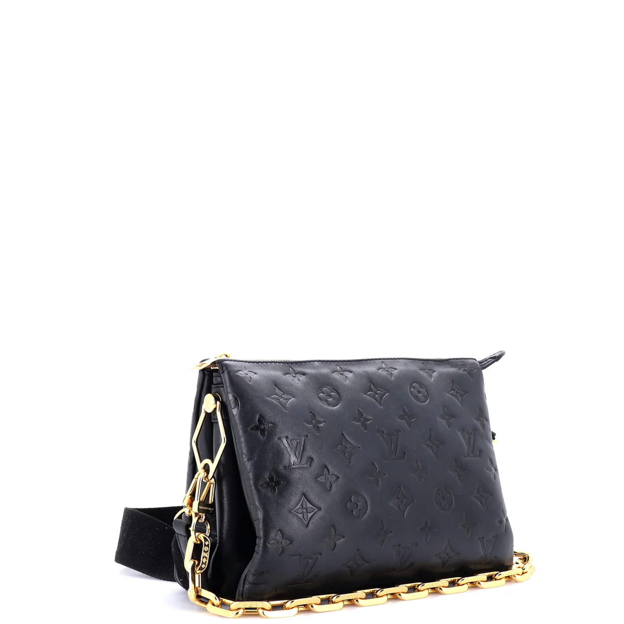 Coussin Bag Monogram Embossed Lambskin PM - Deep Luxury