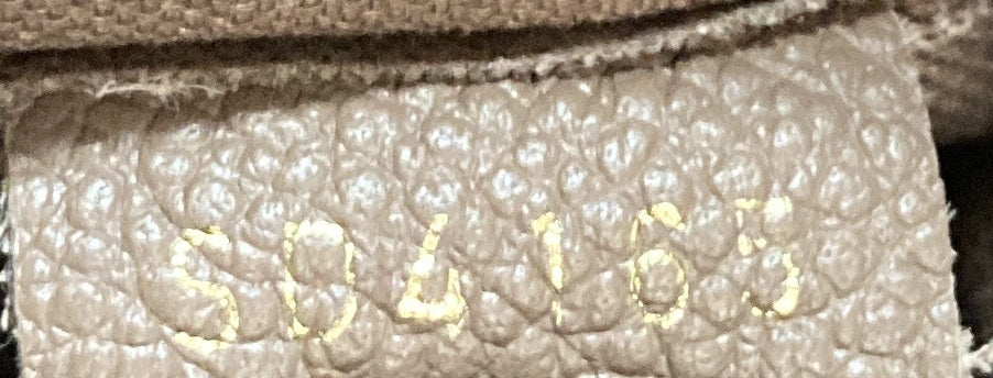 Mazarine Handbag Monogram Empreinte Leather MM - Deep Luxury