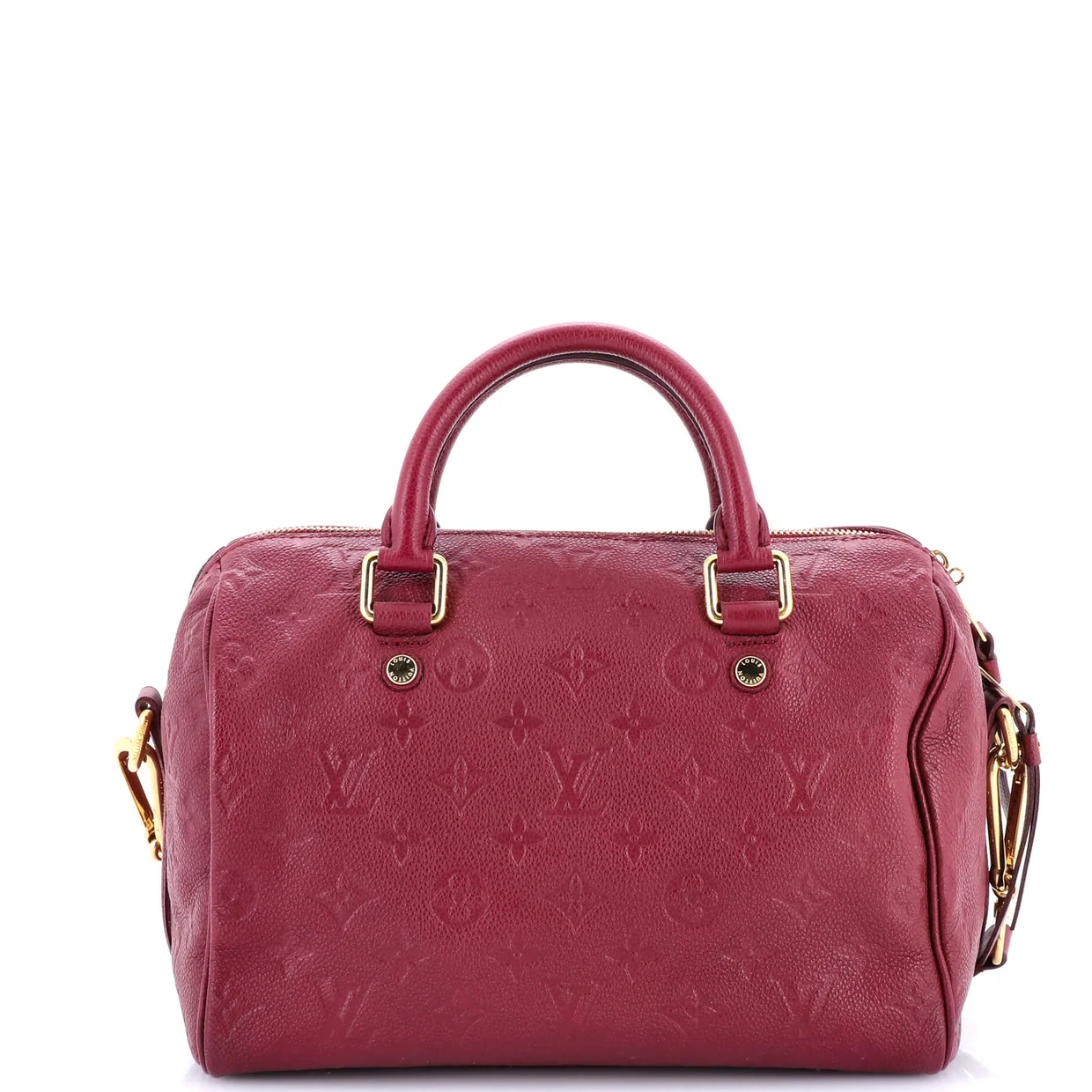 Speedy Bandouliere Bag Monogram Empreinte Leather 25 - Deep Luxury