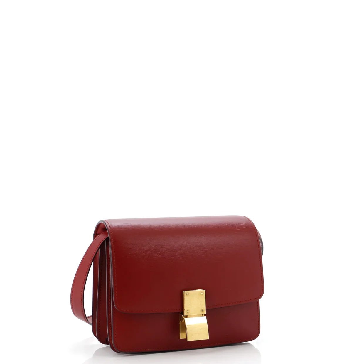 Classic Box Bag Smooth Leather Small - Deep Luxury