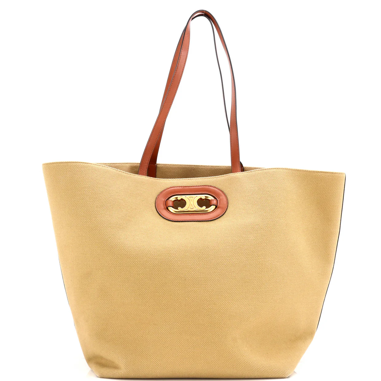 Cabas Maillon Triomphe Bag Canvas - Deep Luxury
