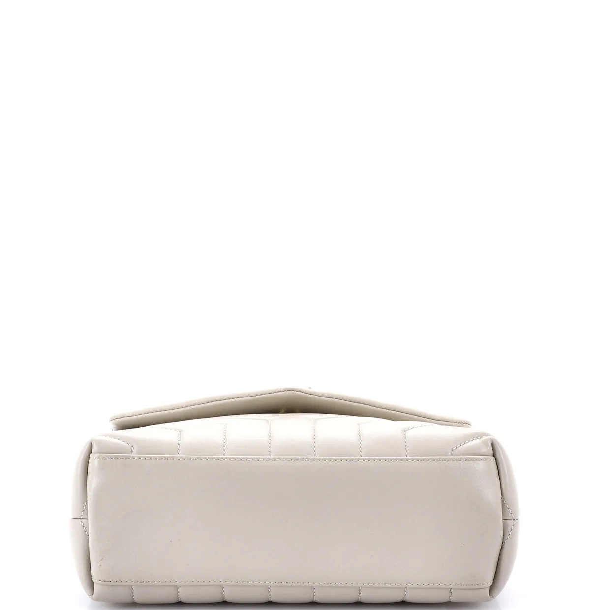 Loulou Shoulder Bag Matelasse Chevron Leather Small - Deep Luxury