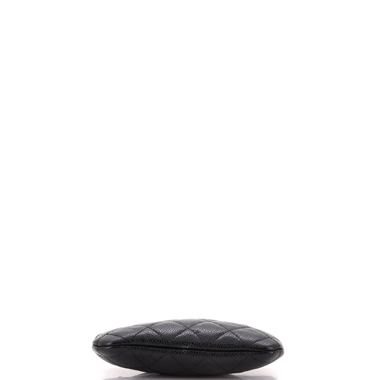 Classic O Case Pouch Quilted Caviar Mini - Deep Luxury