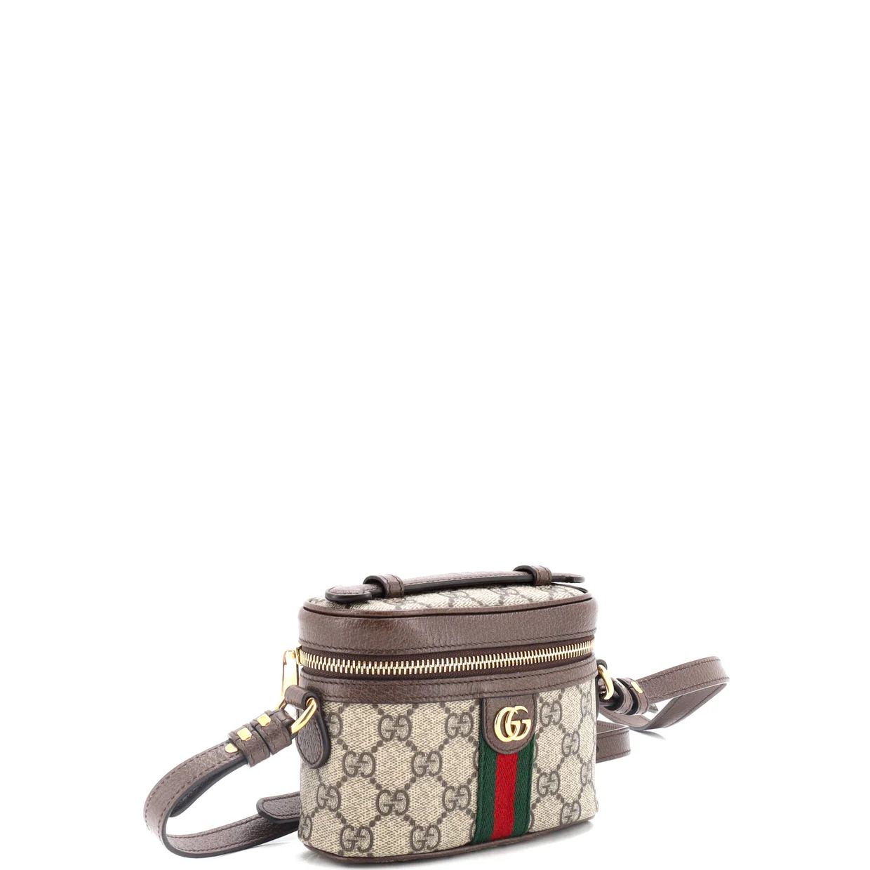 Ophidia Top Handle Bag GG Coated Canvas Mini - Deep Luxury