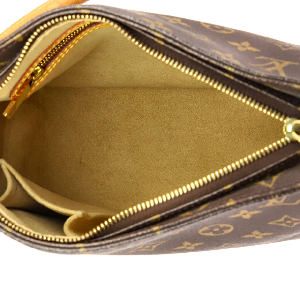 Looping Handbag Monogram Canvas MM - Deep Luxury