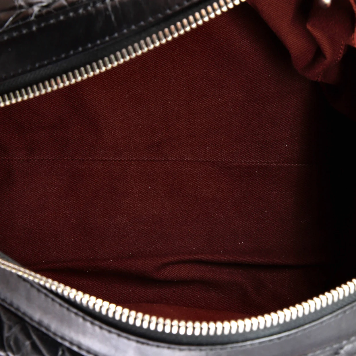 CC Bowling Bag Chevron Aged Calfskin Medium - Deep Luxury