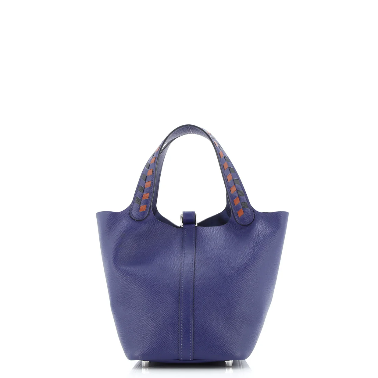 Picotin Lock Bag Tressage Epsom PM - Deep Luxury