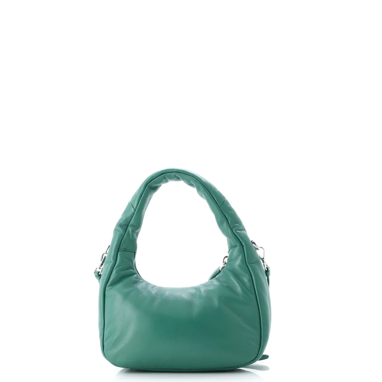 Padded Hobo Leather Mini - Deep Luxury