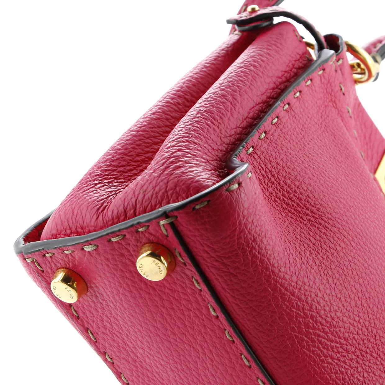 Selleria Peekaboo Bag Leather Mini - Deep Luxury