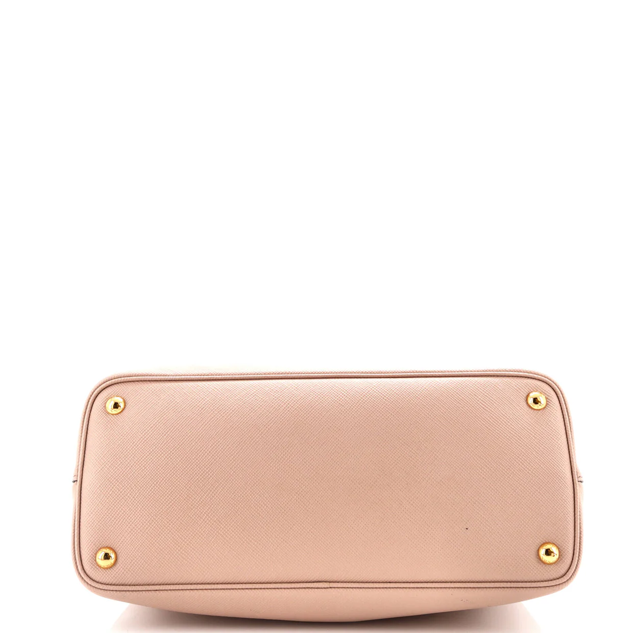 Cuir Double Tote Saffiano Leather Medium - Deep Luxury