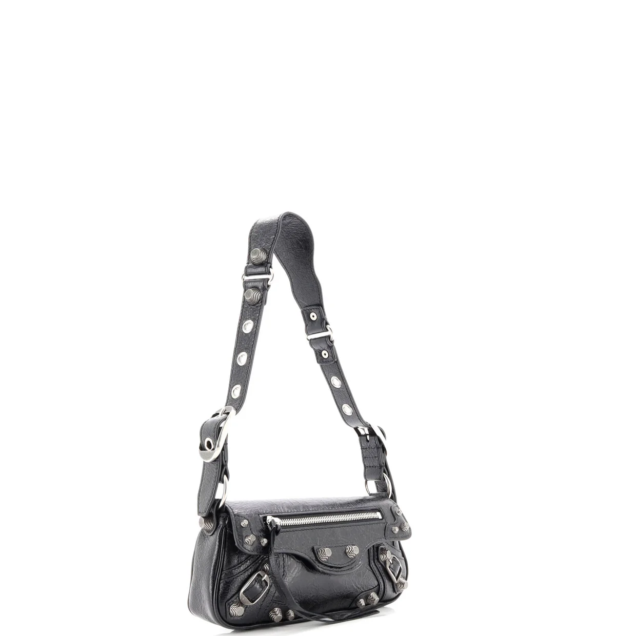 Le Cagole Giant Studs Sling Bag Leather XS - Deep Luxury