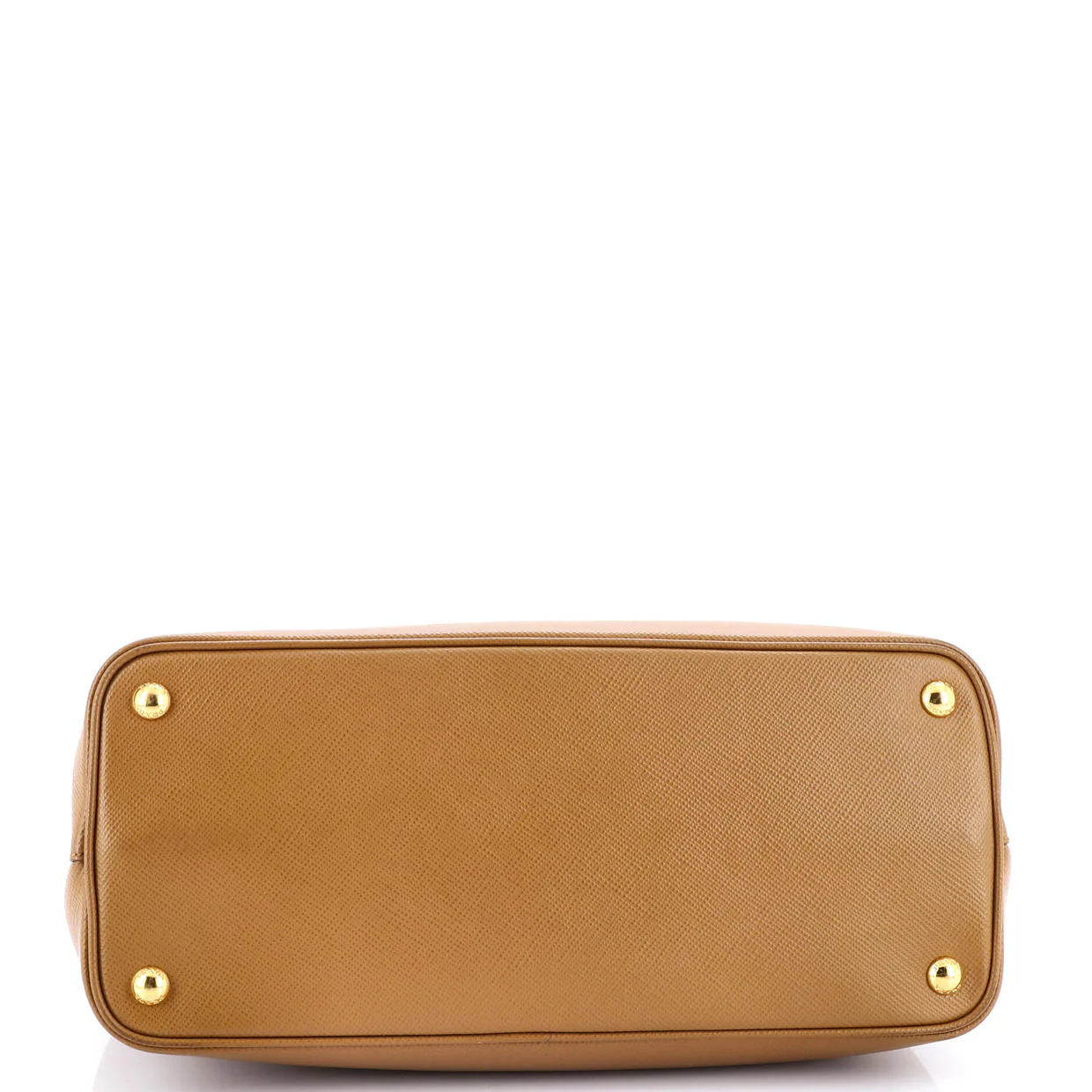 Cuir Double Tote Saffiano Leather Medium - Deep Luxury