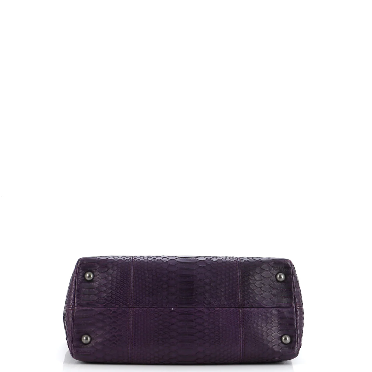 Shopping Tote Python Medium - Deep Luxury