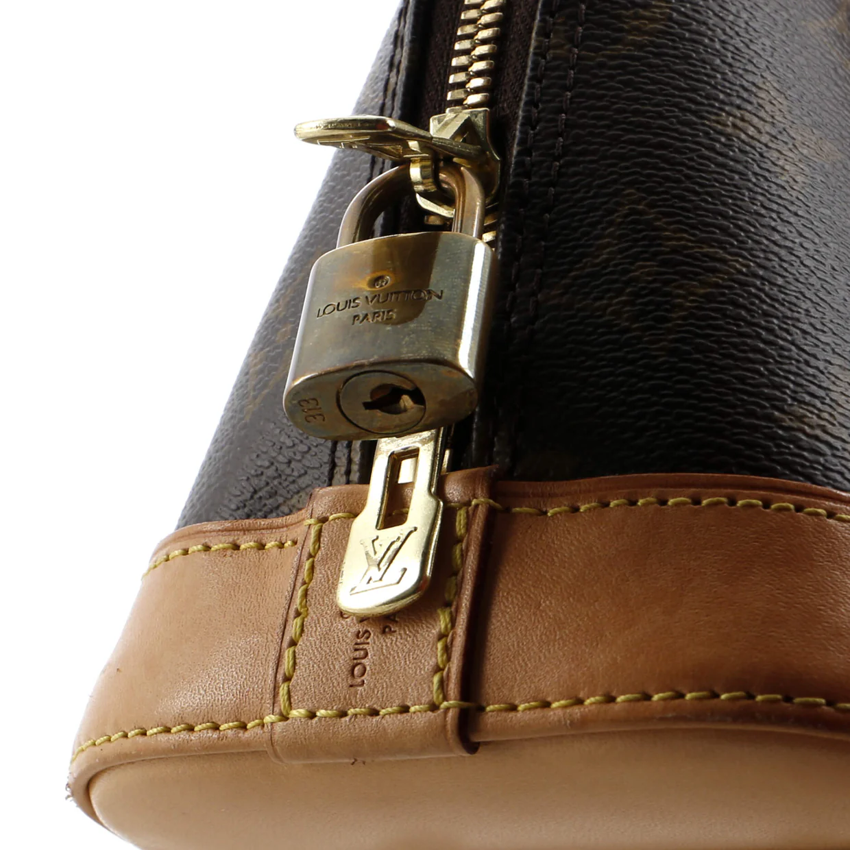 Alma Handbag Monogram Canvas BB - Deep Luxury