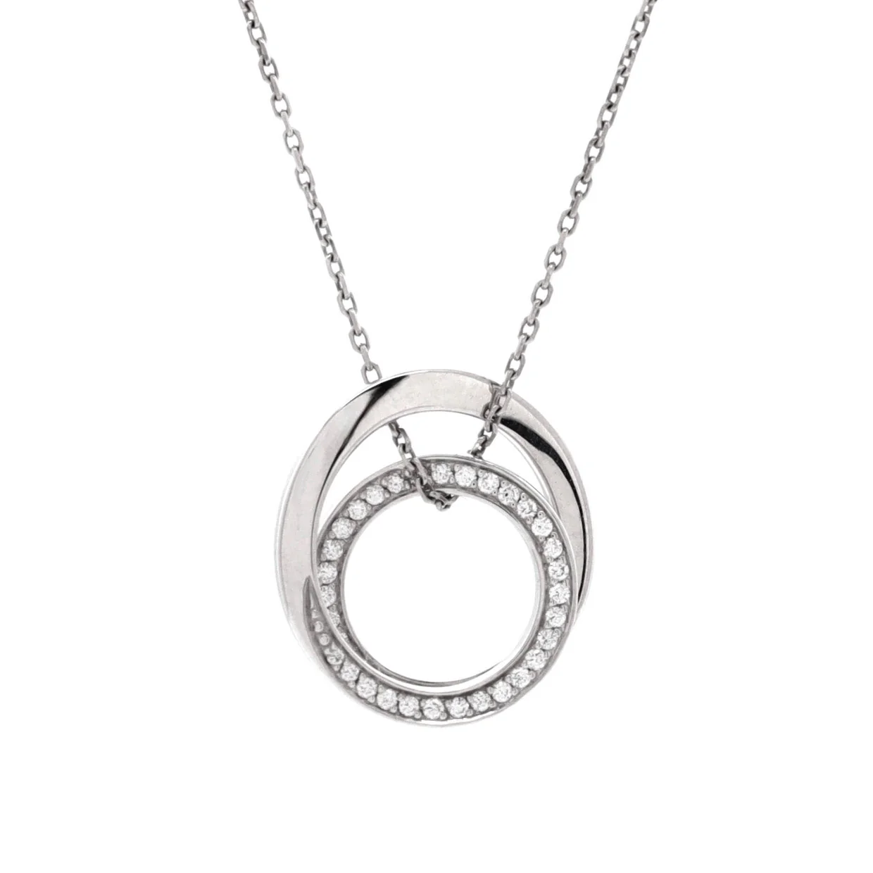 Etincelle de Cartier Pendant Necklace 18K White Gold with Diamonds - Deep Luxury