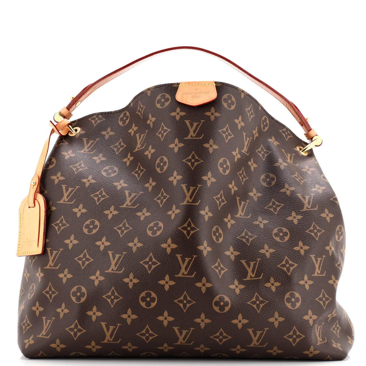 Graceful Handbag Monogram Canvas MM - Deep Luxury