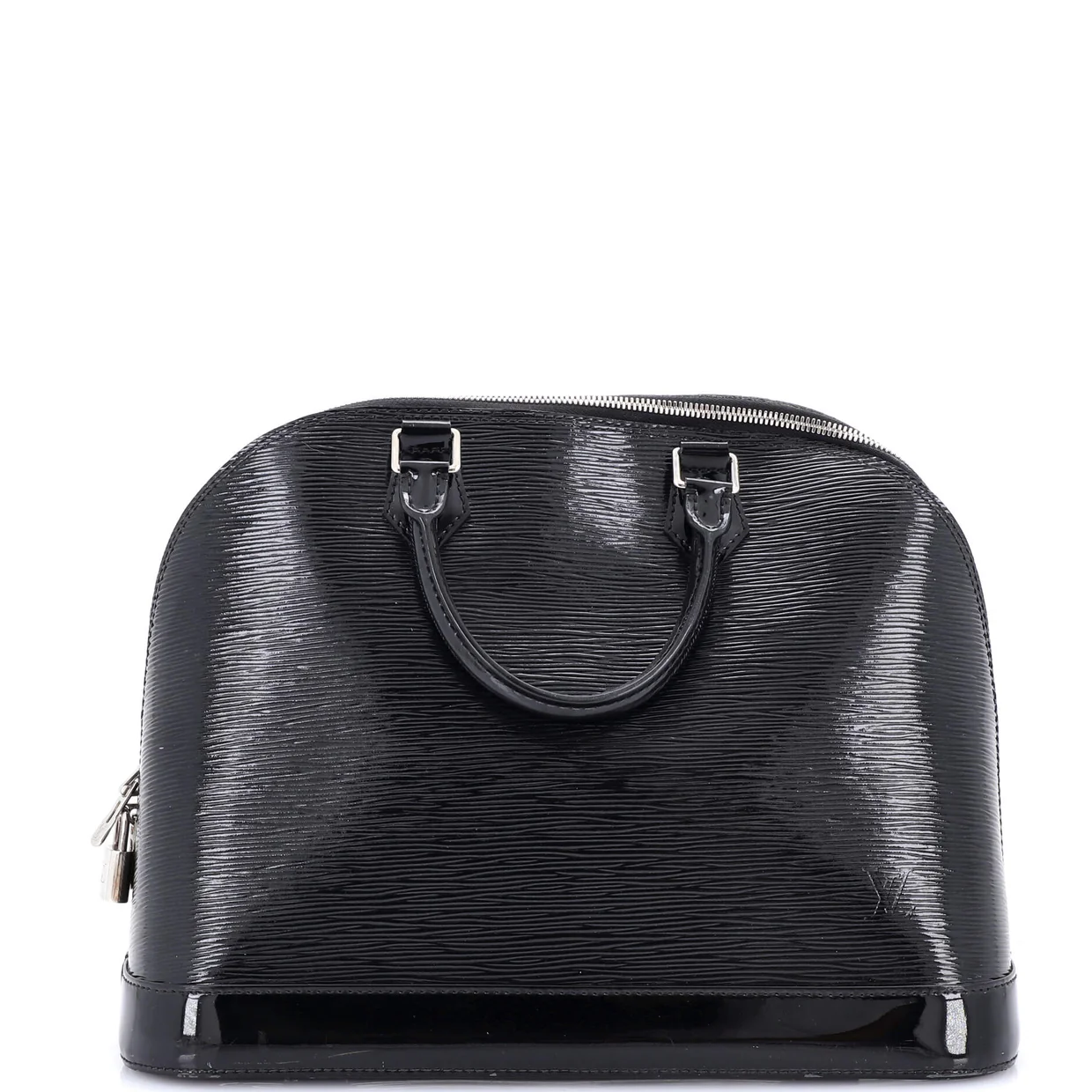 Alma Handbag Electric Epi Leather MM - Deep Luxury
