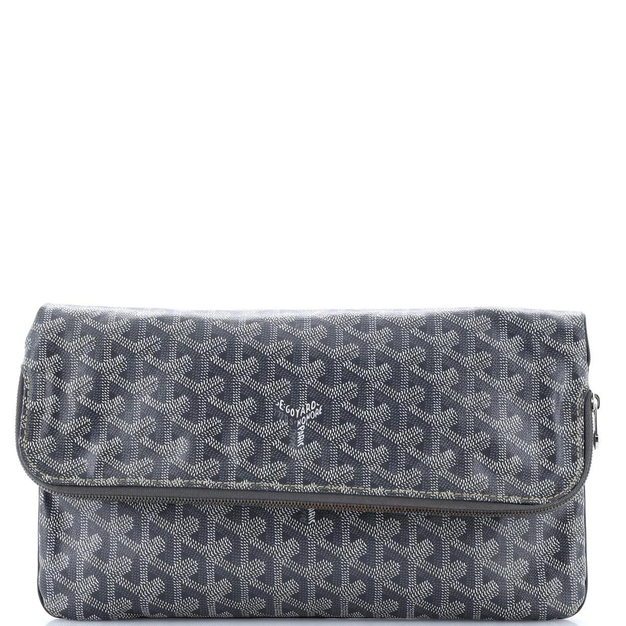 Saint Marie Clutch Coated Canvas - Deep Luxury