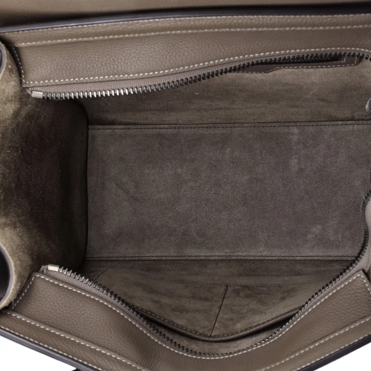 Luggage Bag Grainy Leather Micro - Deep Luxury