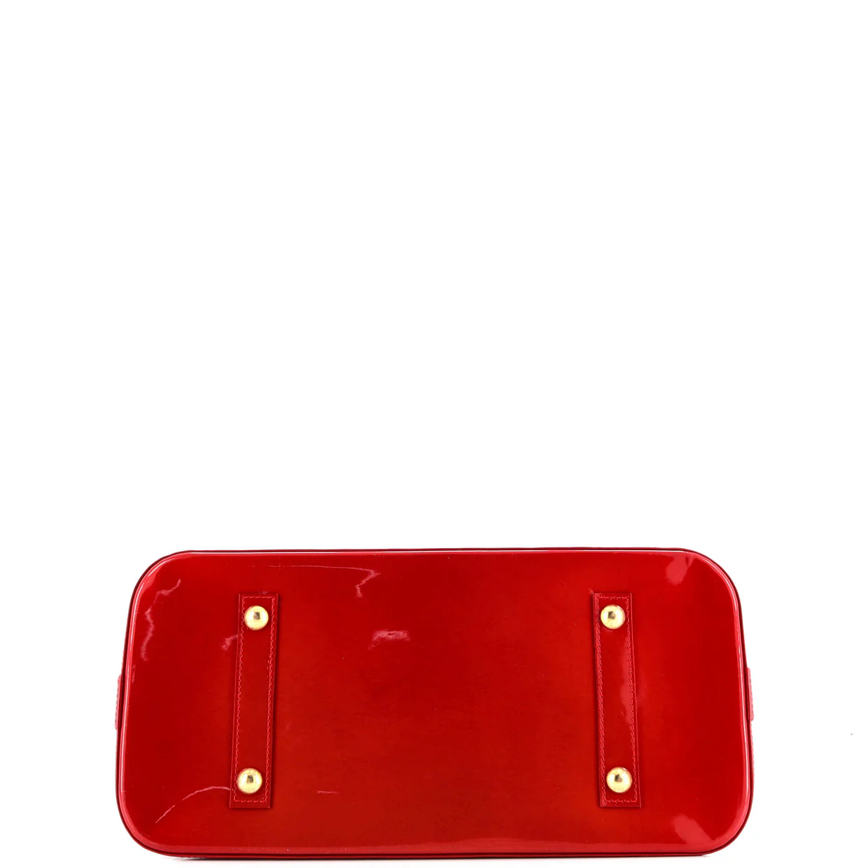 Alma Handbag Monogram Vernis GM - Deep Luxury