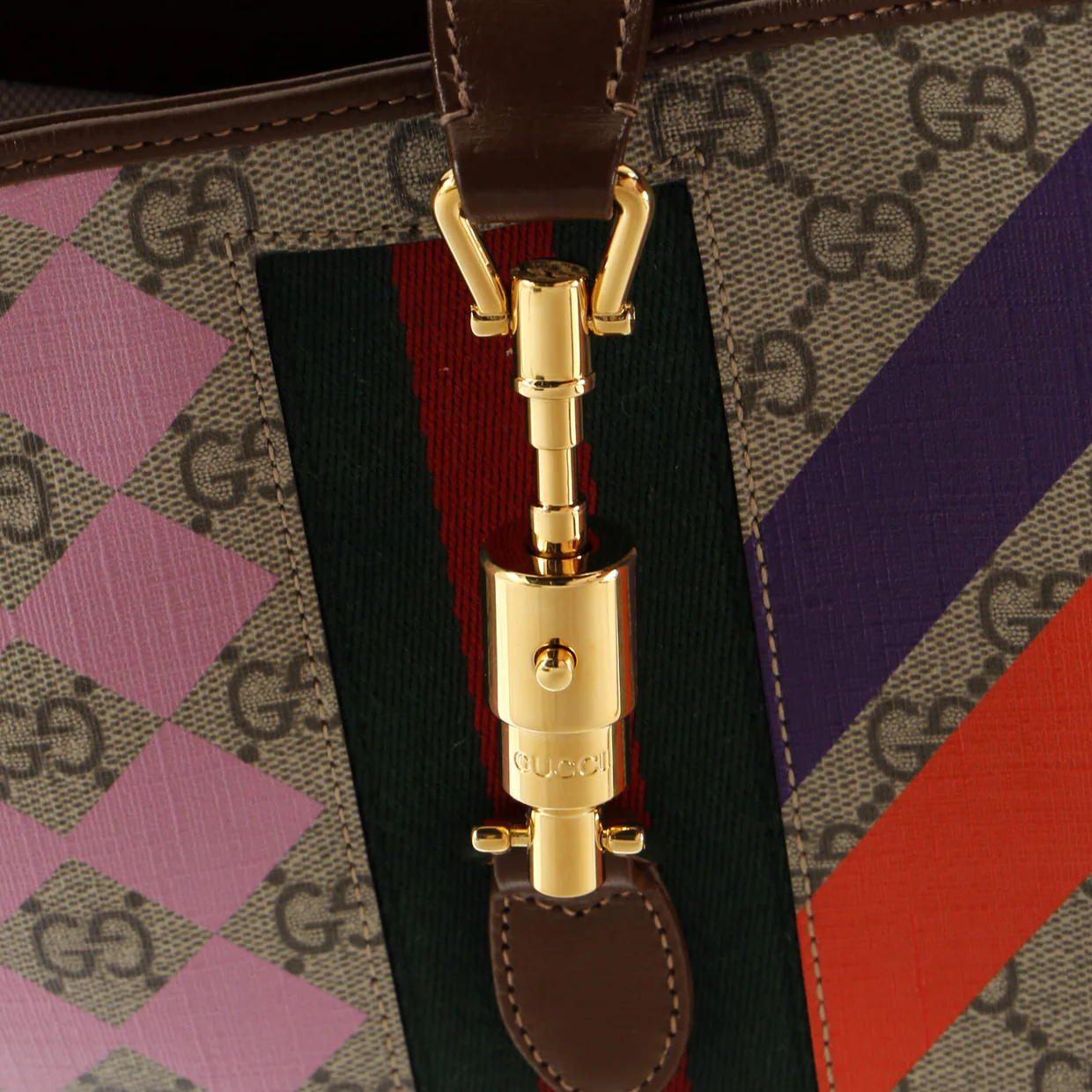 Jackie 1961 Hobo GG Coated Canvas Medium - Deep Luxury