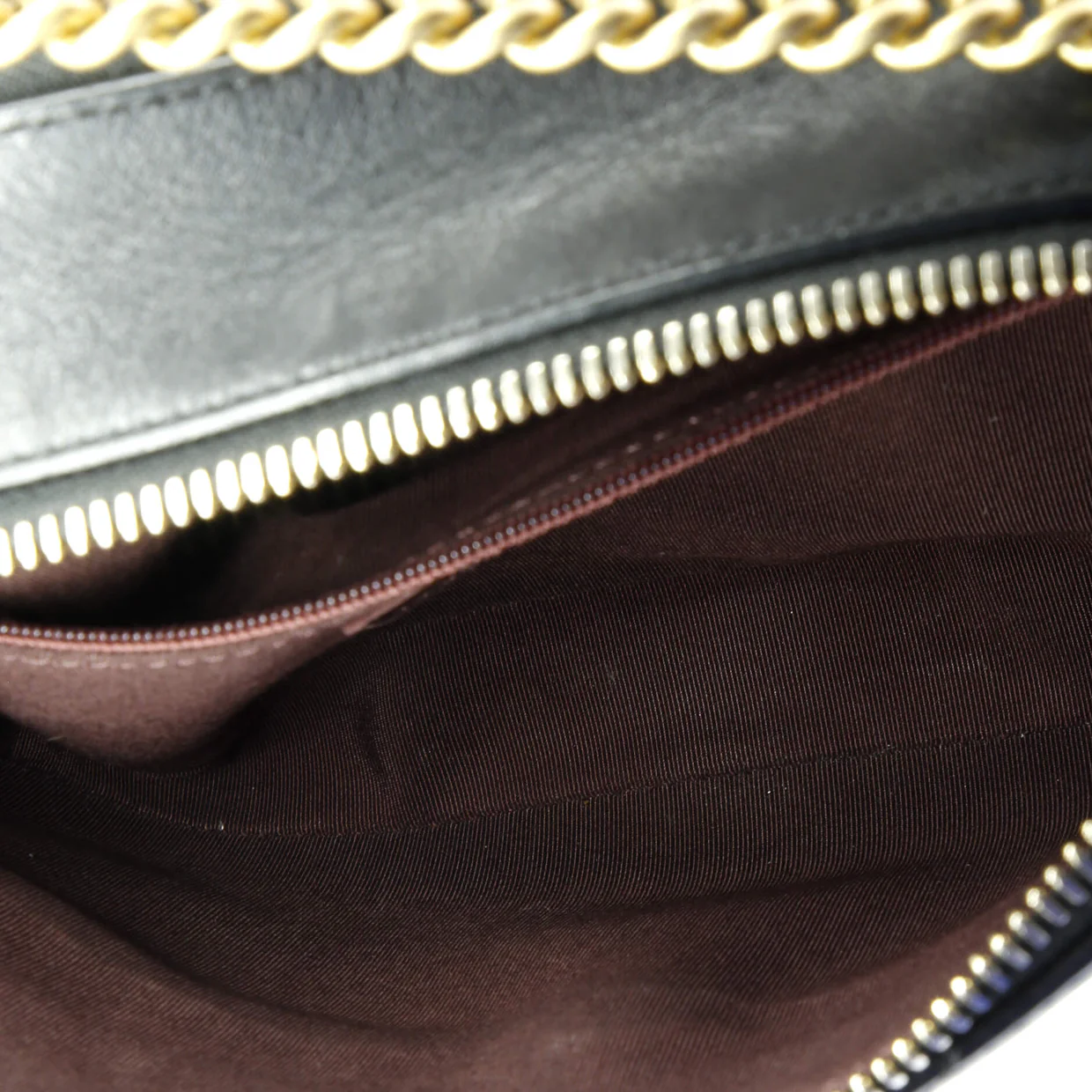 Button Up Camera Case Quilted Calfskin with Grosgrain Small - Deep Luxury