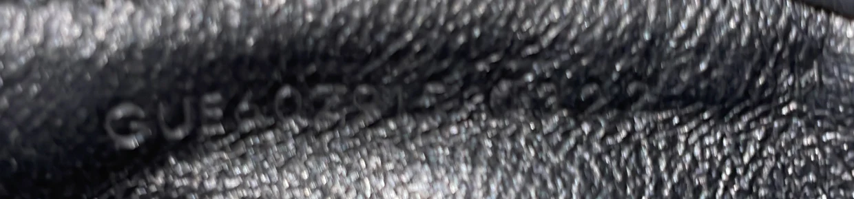 Monogram Fragments Zip Card Holder Matelasse Chevron Leather - Deep Luxury