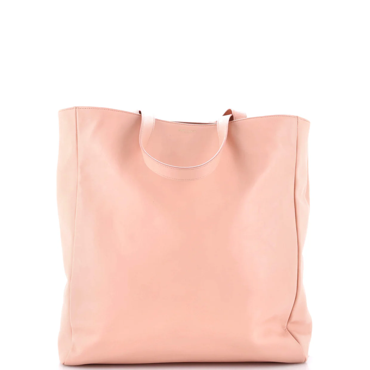 Reversible North South Shopper Tote Leather Small - Deep Luxury