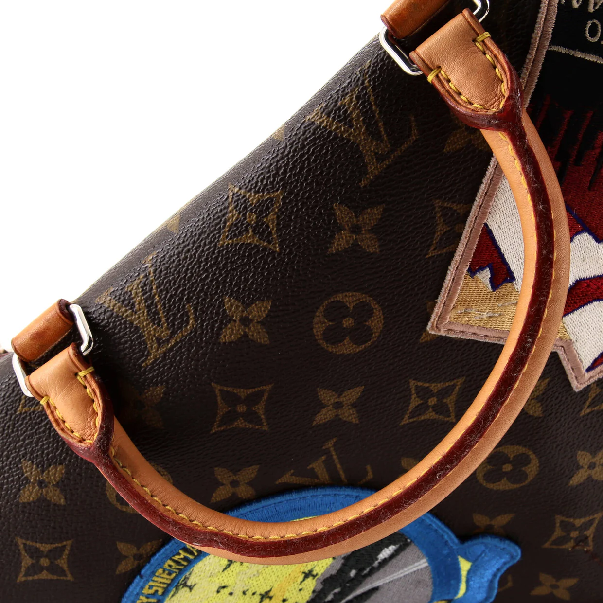 Cindy Sherman Camera Messenger Bag Patch Embellished Monogram Canvas - Deep Luxury