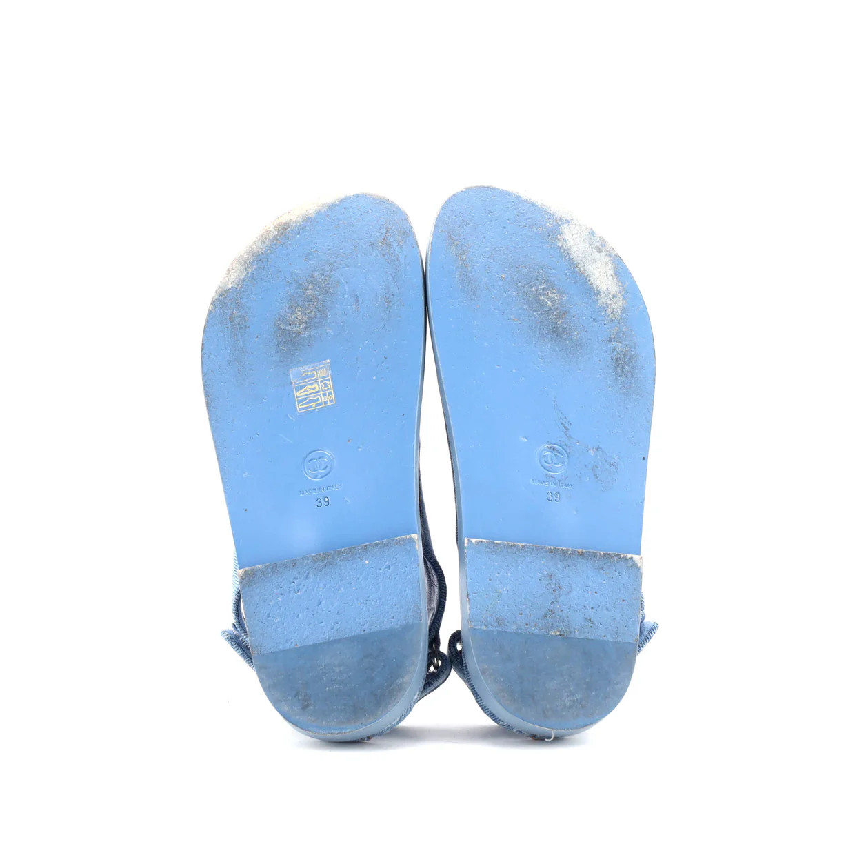 Women's Velcro Dad Sandals Printed Denim - Deep Luxury