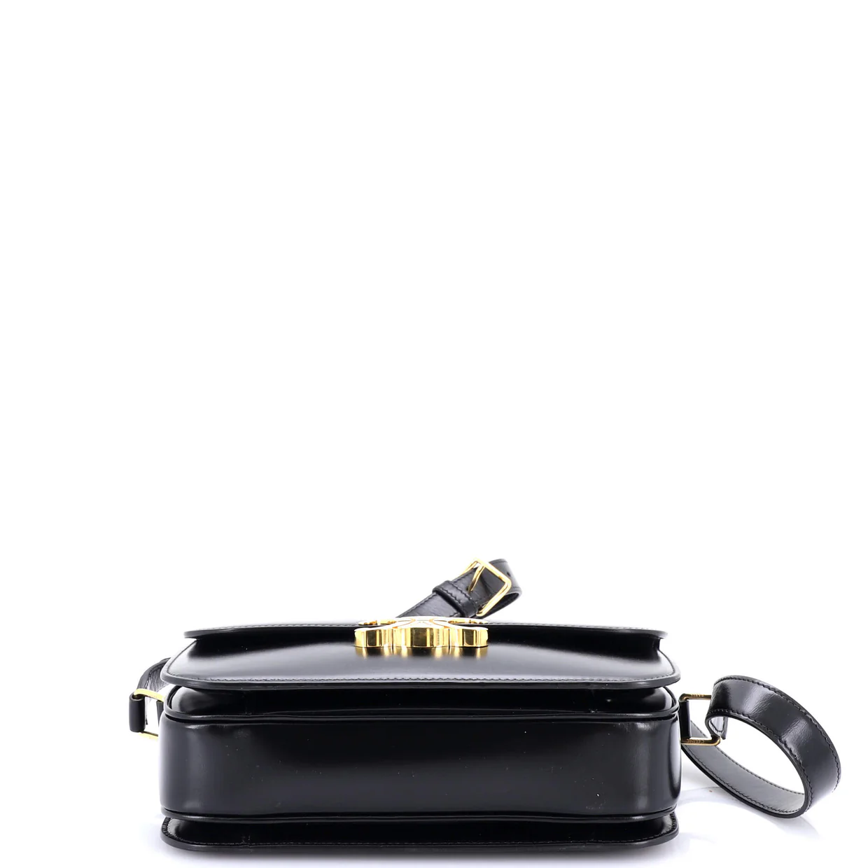 Triomphe Shoulder Bag Smooth Calfskin Medium - Deep Luxury