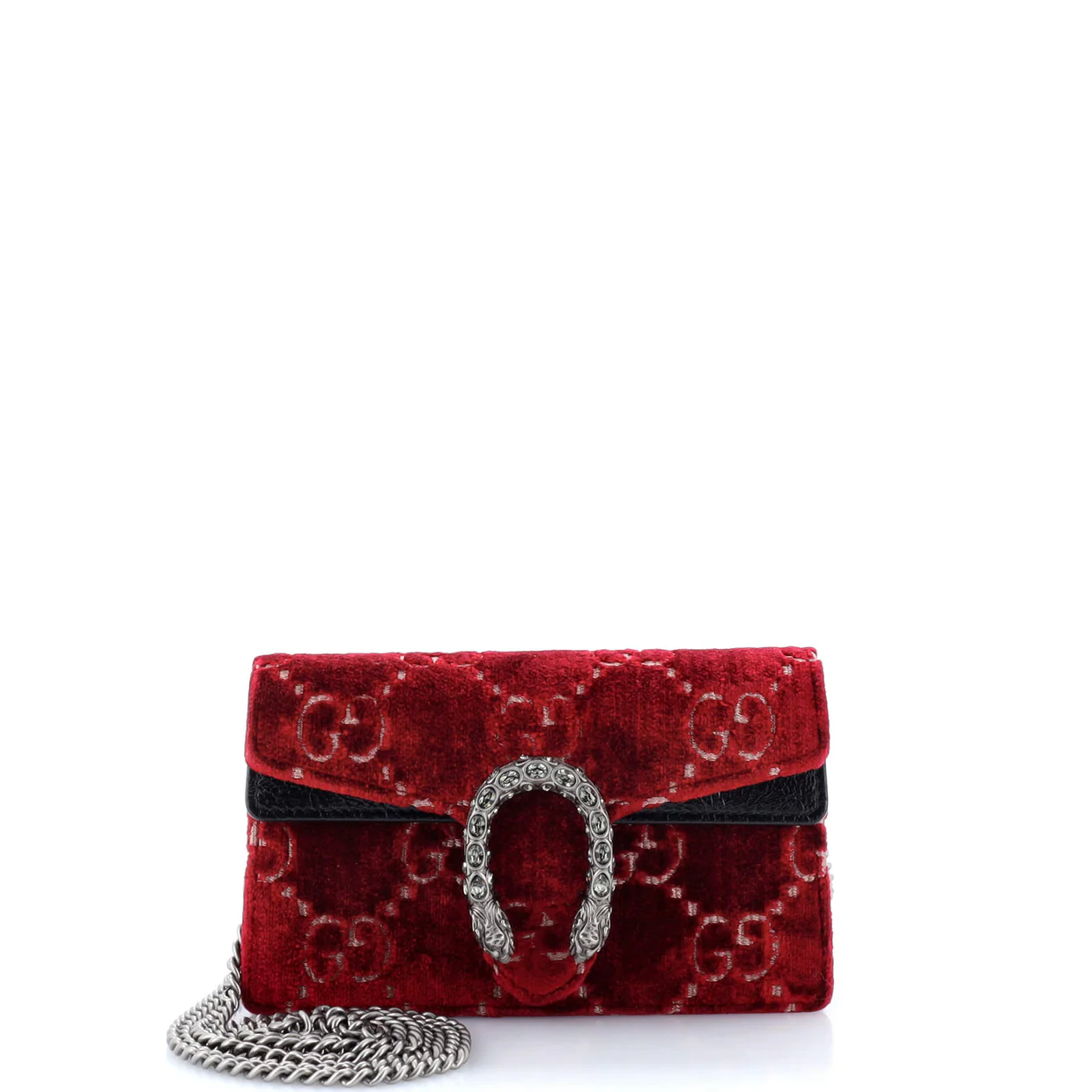 Dionysus Bag GG Velvet Super Mini - Deep Luxury