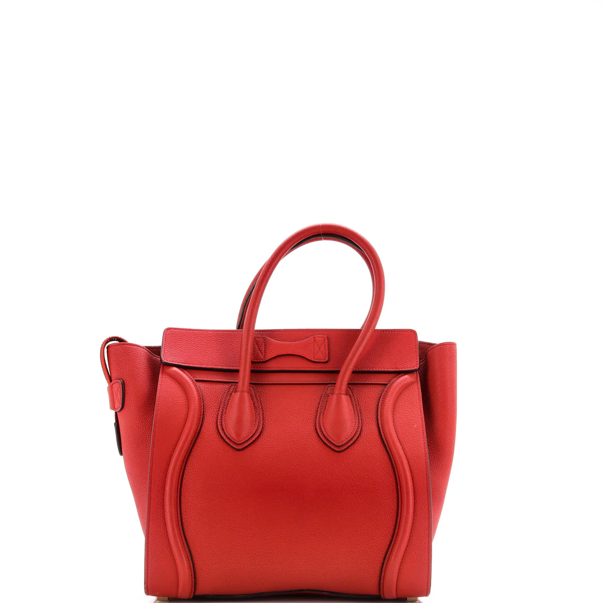 Luggage Bag Grainy Leather Micro - Deep Luxury